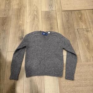 Express Bleus Women's 100% Wool Gray Sweater XS